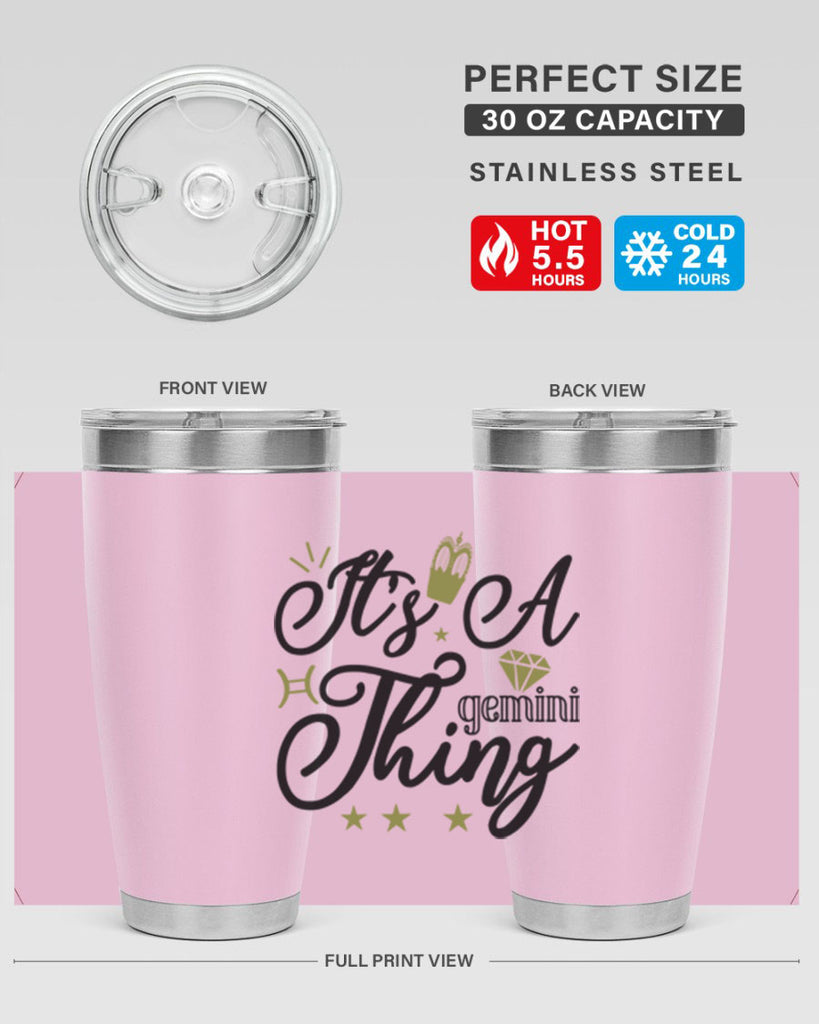 its a Gemini thing 266#- zodiac- Tumbler
