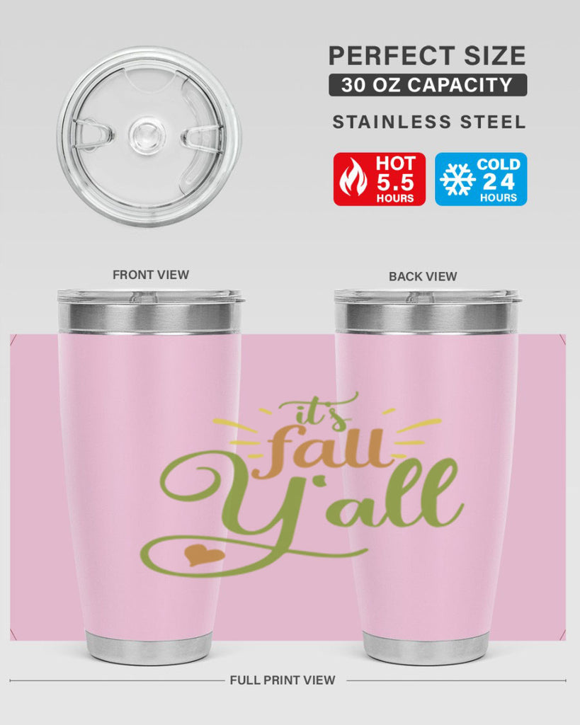 its fall yall 53#- thanksgiving- Tumbler
