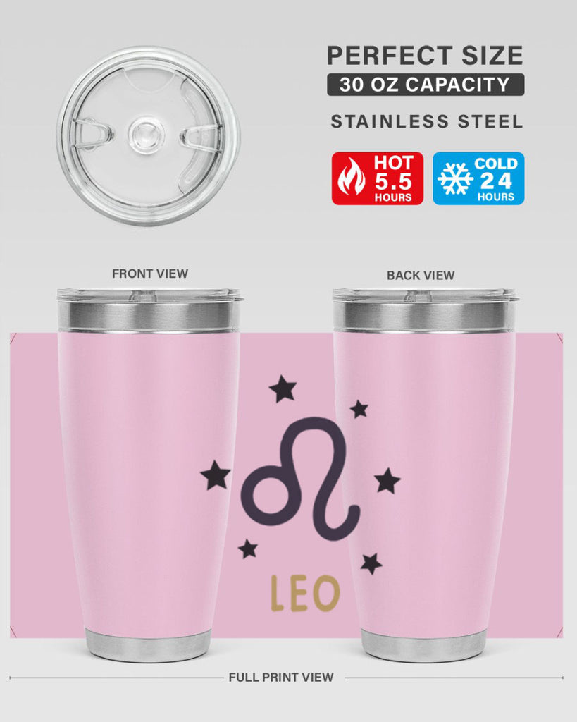 leo 305#- zodiac- Tumbler