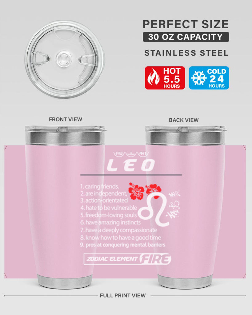 leo 307#- zodiac- Tumbler