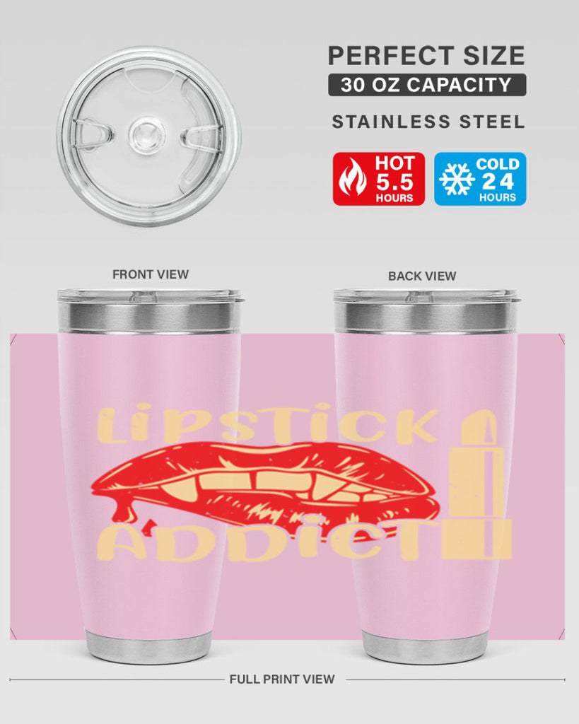 lipstick addict Style 197#- make up- Tumbler