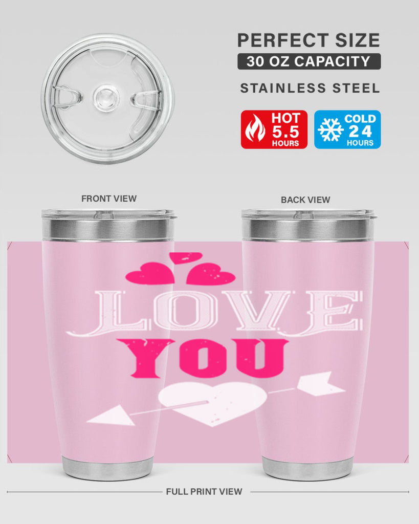 love you 42#- valentines day- Tumbler