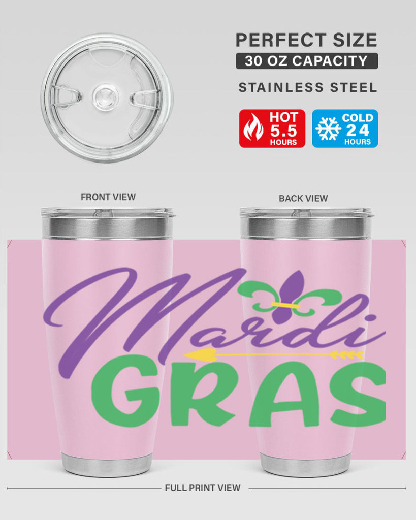 mardi gras 76#- mardi gras- Tumbler