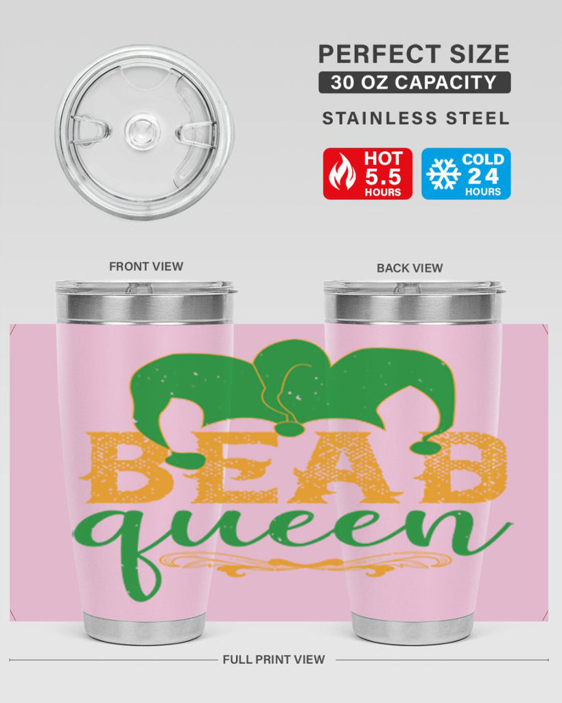 new orleans new me 42#- mardi gras- Tumbler