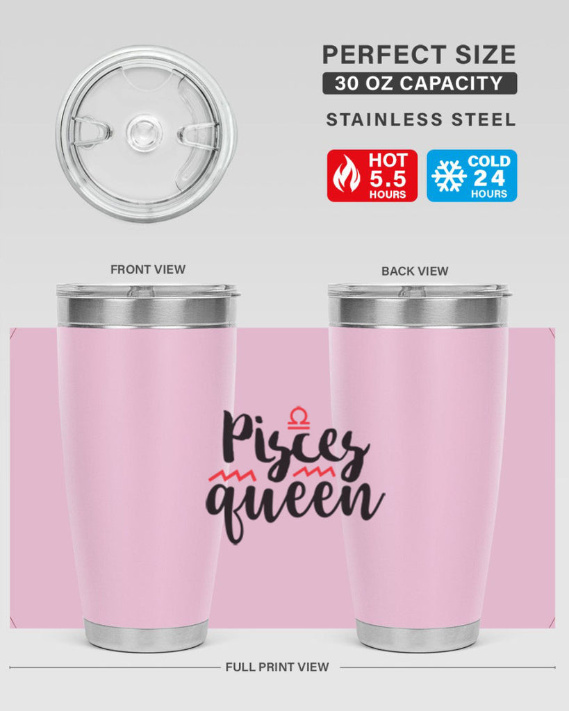pisces queen 368#- zodiac- Tumbler