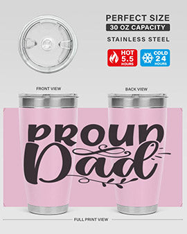 proud dad Style 37#- autism- Tumbler