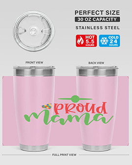 proud mama Style 38#- autism- Tumbler