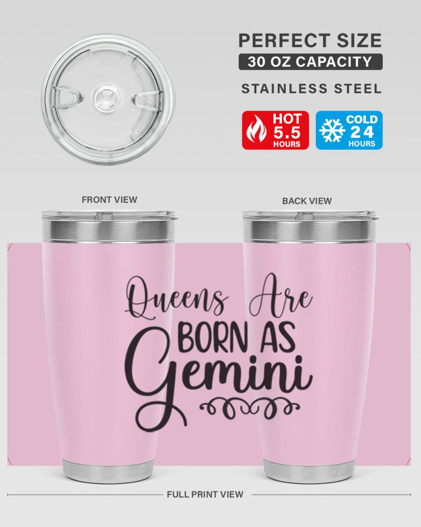 queens are born as gemini 393#- zodiac- Tumbler