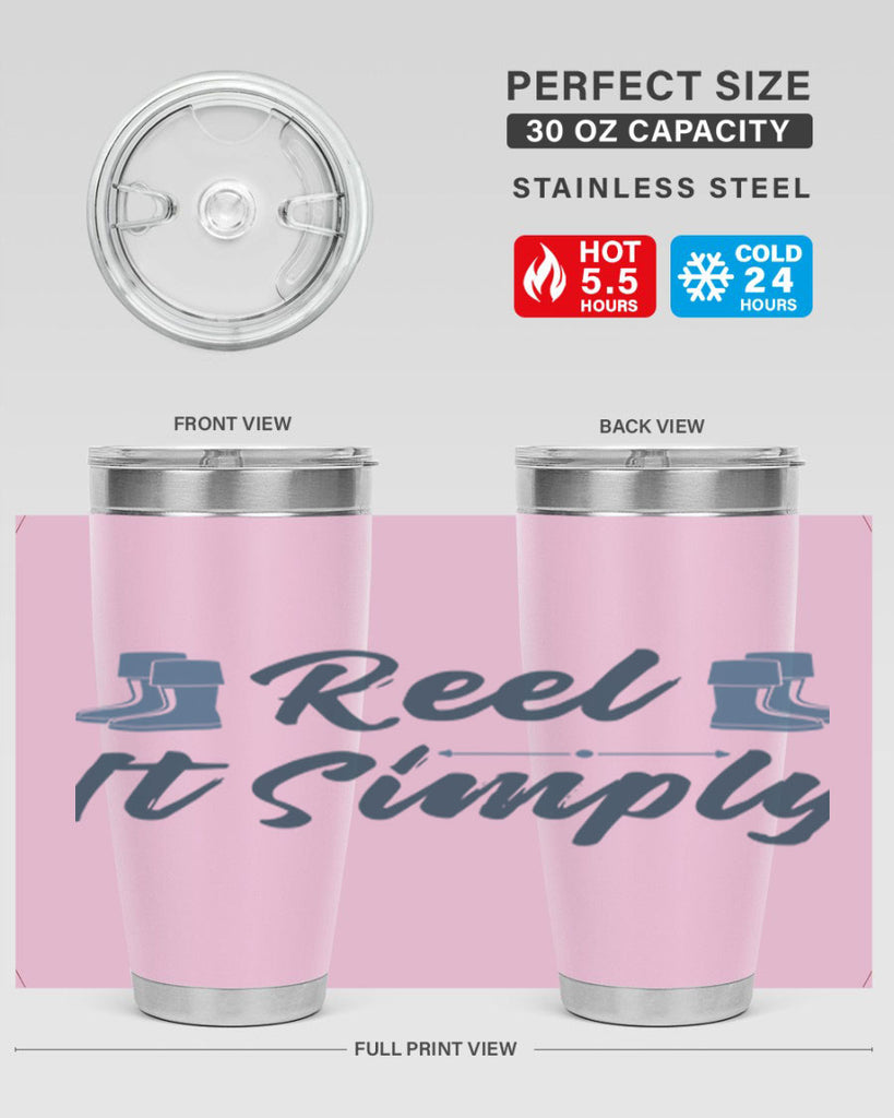 reel it simply 43#- fishing- Tumbler