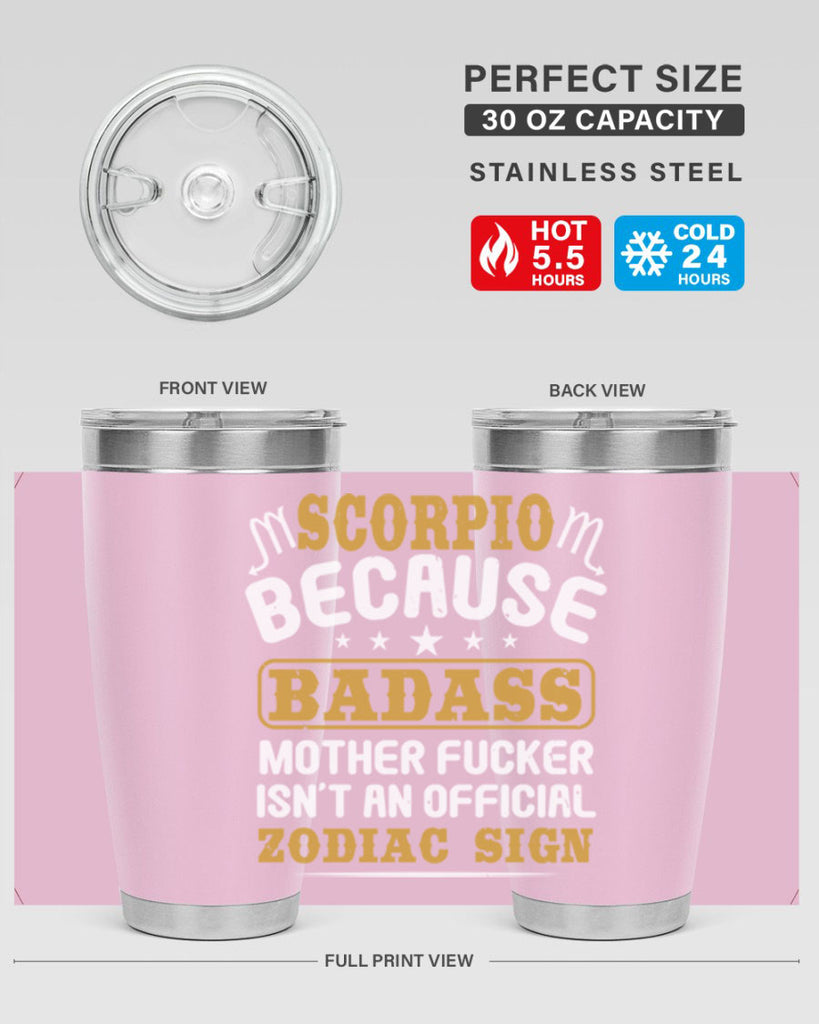 scorpio 432#- zodiac- Tumbler