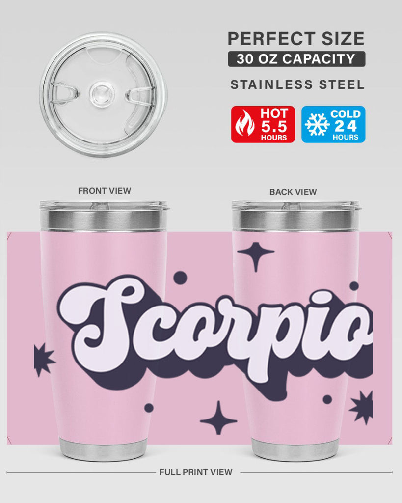 scorpio 454#- zodiac- Tumbler