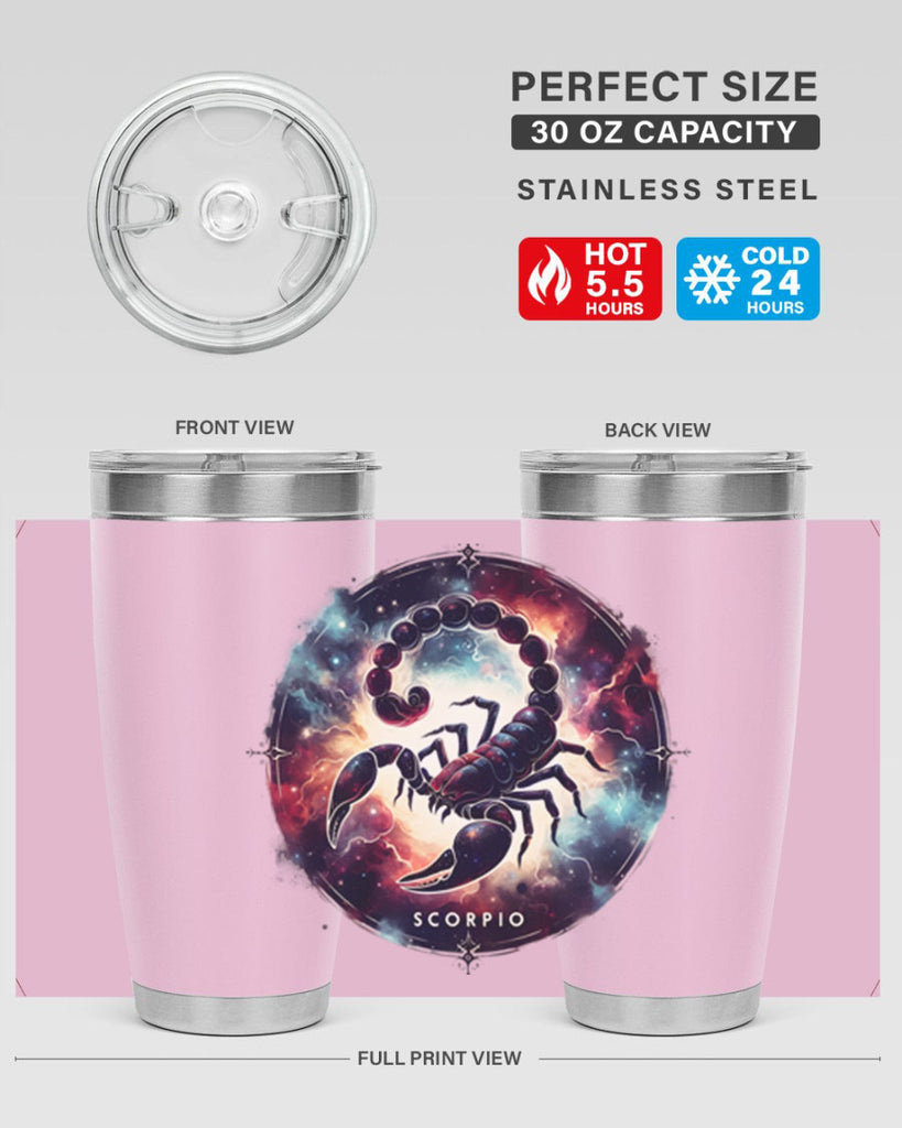 scorpio 460#- zodiac- Tumbler