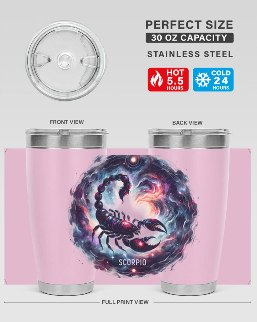 scorpio 461#- zodiac- Tumbler