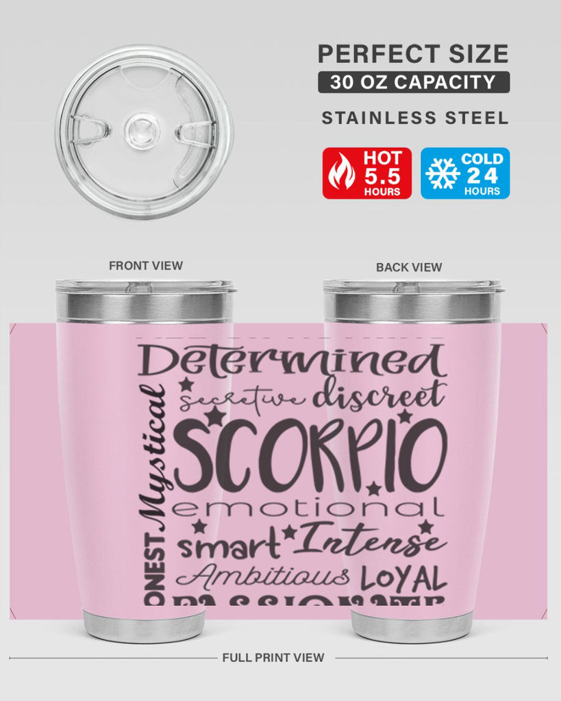 scorpio 572#- zodiac- Tumbler