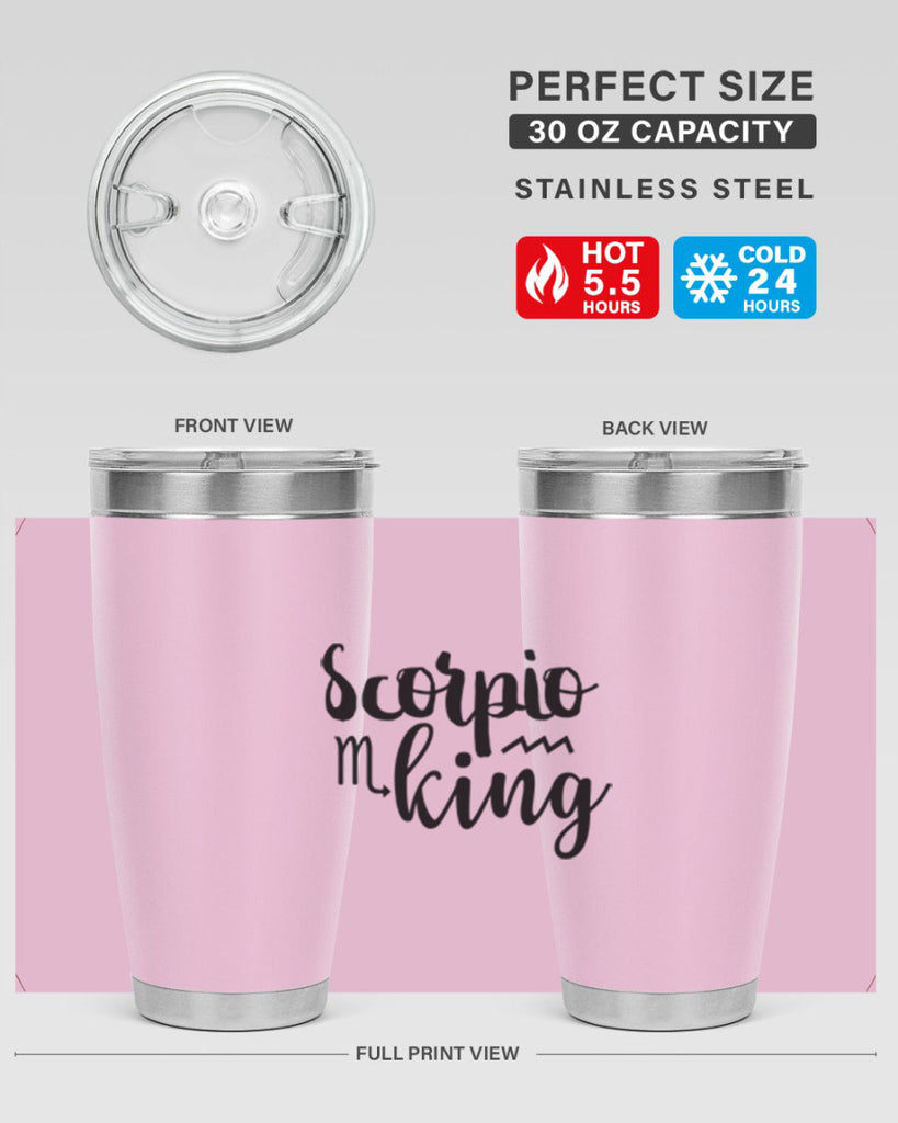 scorpio king 433#- zodiac- Tumbler