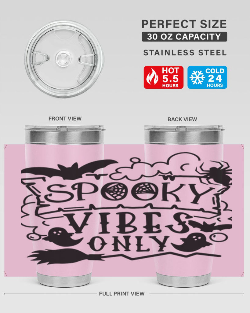 spooky vibes only 21#- halloween- Tumbler