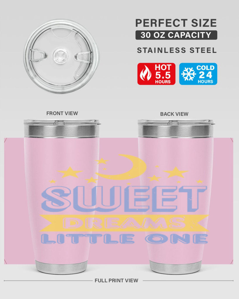 sweet dreams little one Style 13#- baby shower- tumbler