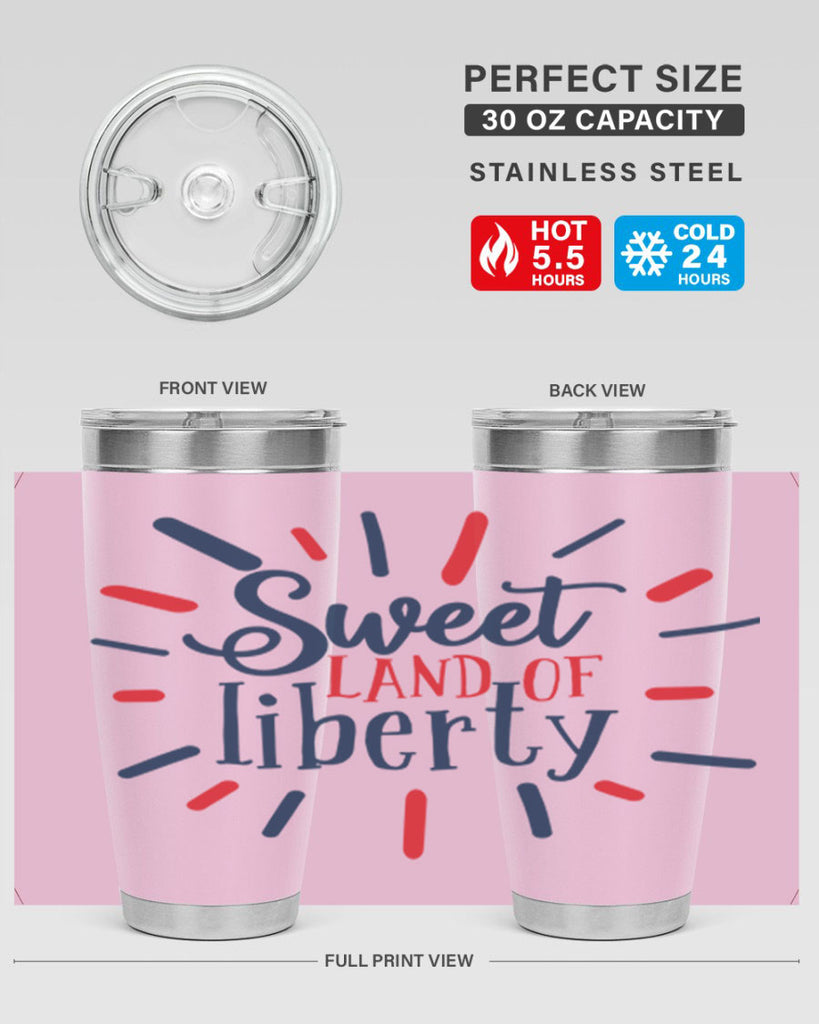sweet land of liberty Style 7#- Fourt Of July- Tumbler