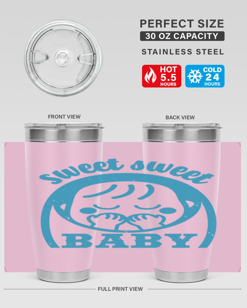 sweet sweet baby Style 12#- baby shower- tumbler