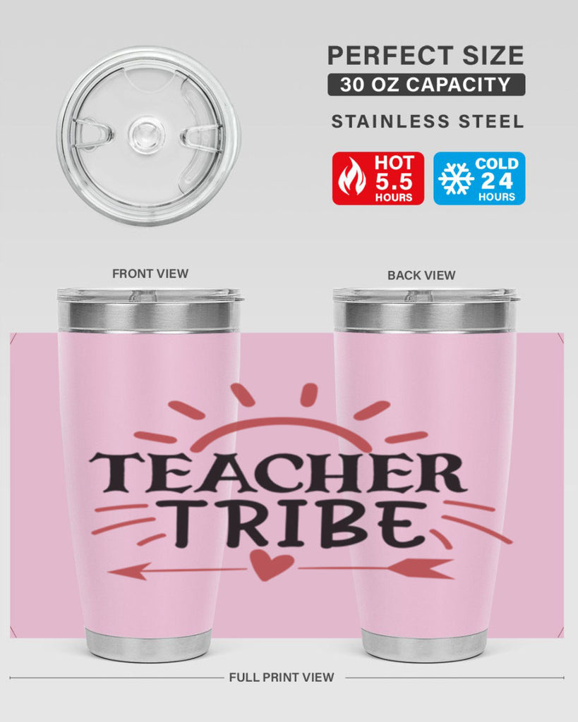 teacher tribe Style 201#- teacher- tumbler