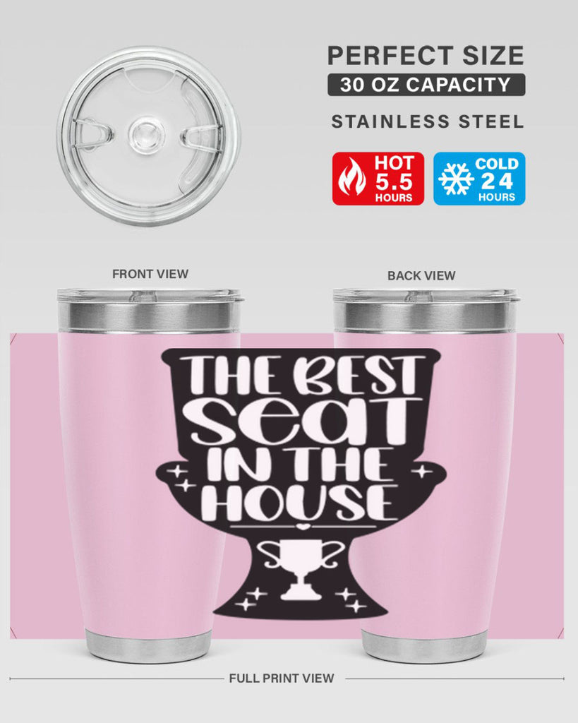 the best seat in the house 13#- bathroom- Tumbler