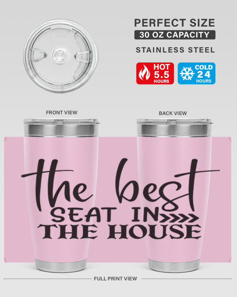 the best seat in the house 56#- bathroom- Tumbler