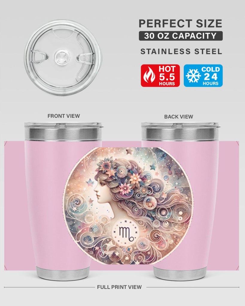 virgo 556#- zodiac- Tumbler