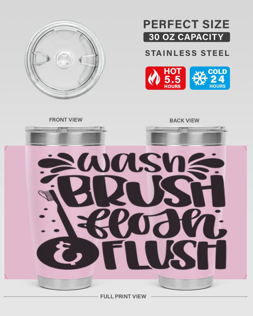 wash brush flosh flush 9#- bathroom- Tumbler