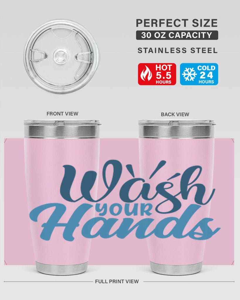 wash your hands 52#- bathroom- Tumbler