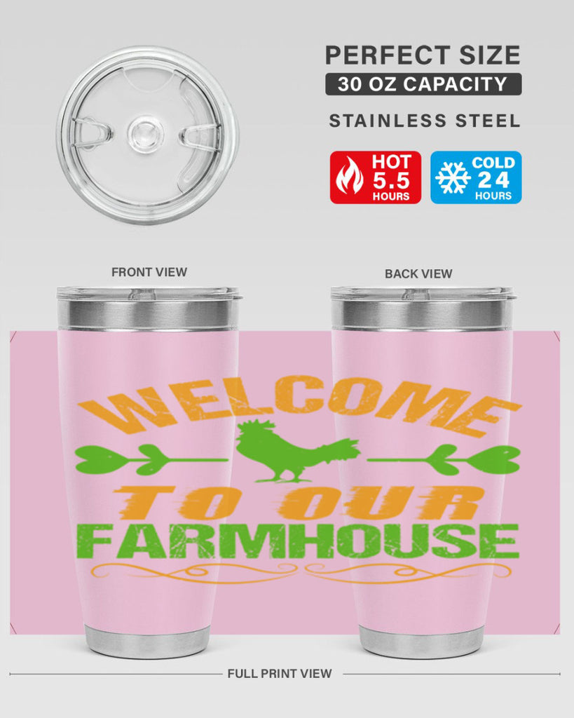 welcome to your farmhouse 28#- farming and gardening- Tumbler