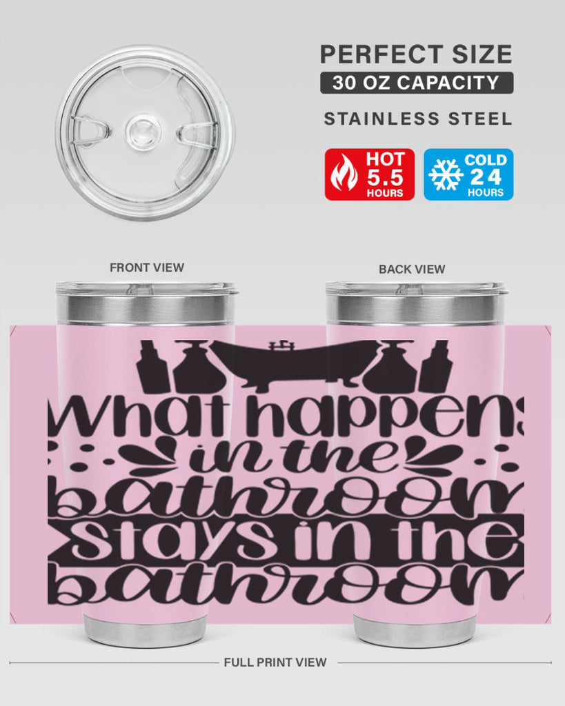 what happens in the bathroom 6#- bathroom- Tumbler