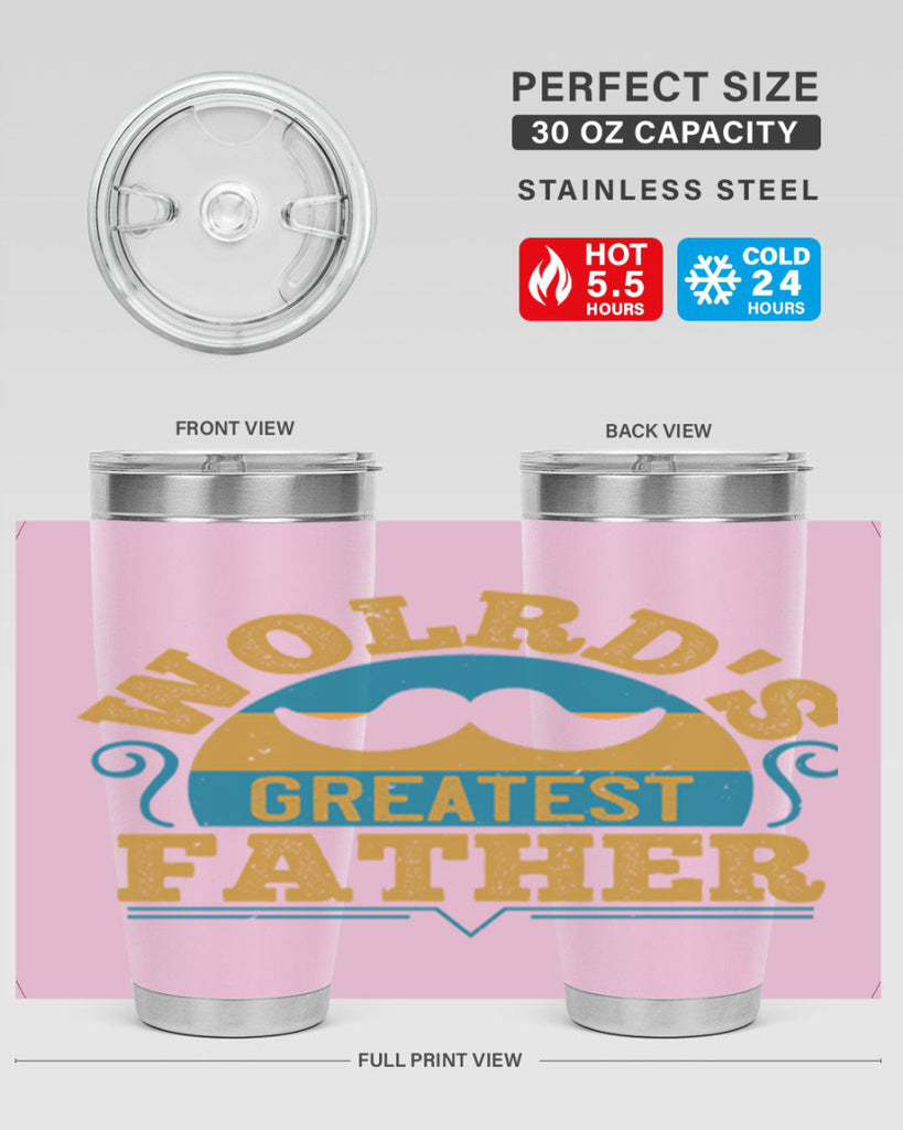 wolrds greatest father 154#- fathers day- Tumbler