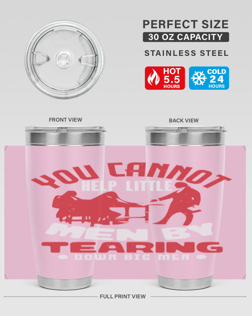 you cannot help little men Style 72#- Fourt Of July- Tumbler