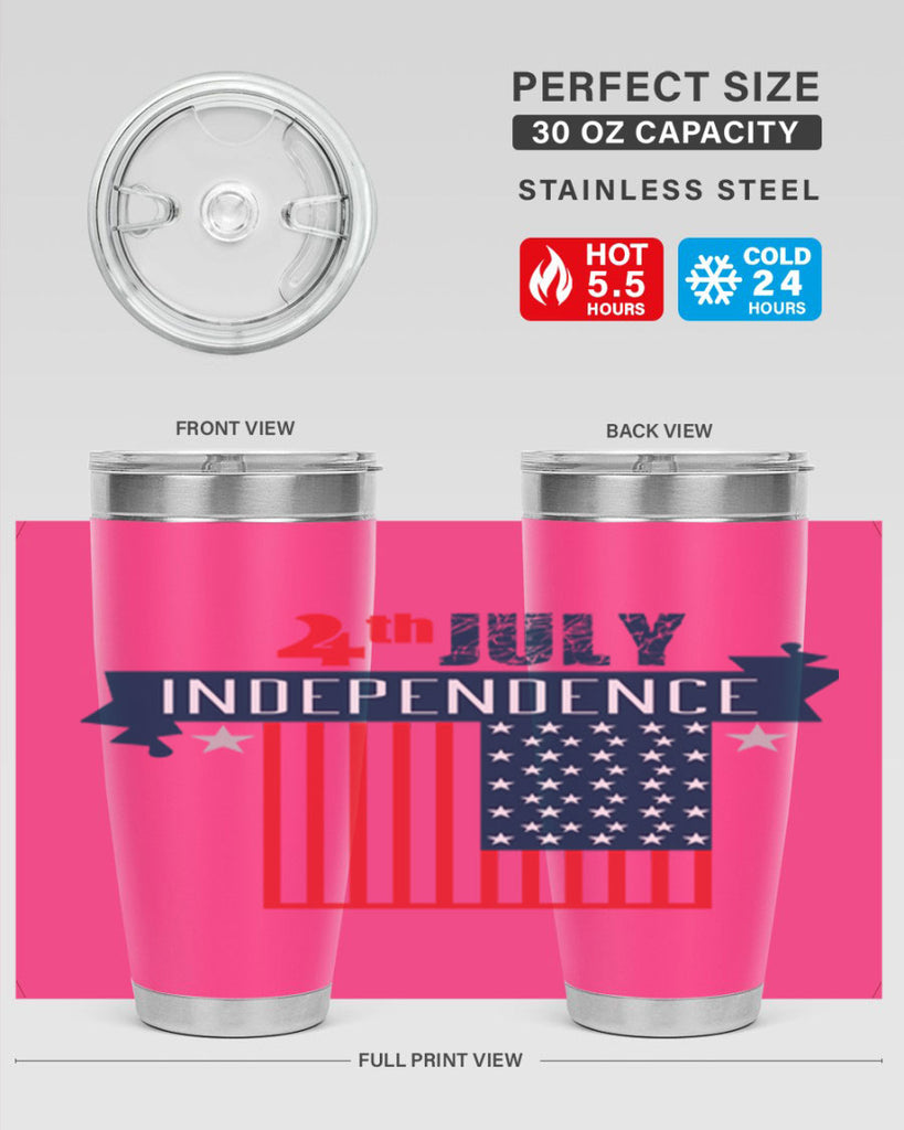 4th July Independent Style 65#- Fourt Of July- Tumbler
