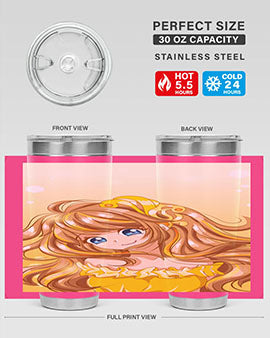 A beautiful and happy princess with gold dress game 131#- anime- Tumbler