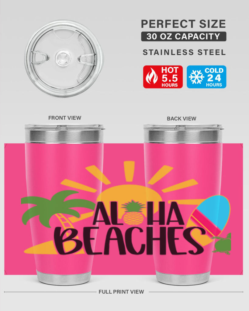 Aloha Beaches Style 55#- summer- Tumbler