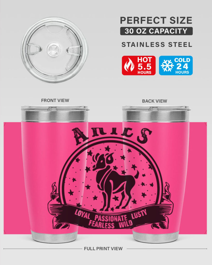 Aries 1#- zodiac- Tumbler