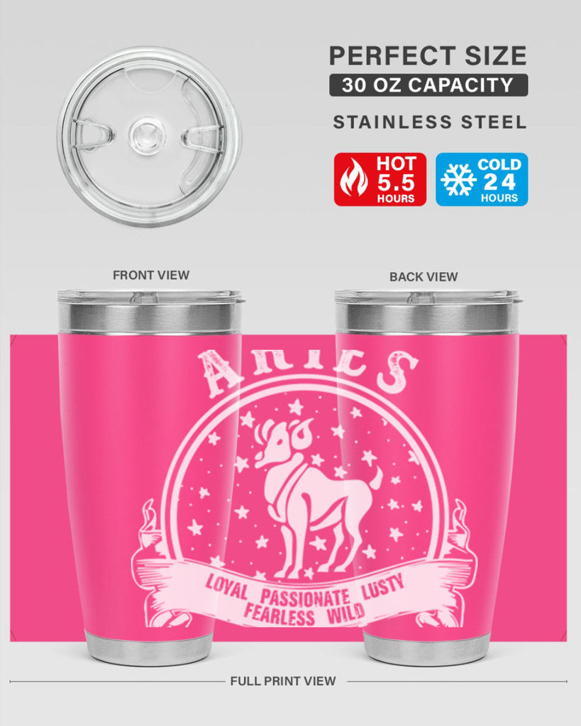 Aries 2#- zodiac- Tumbler