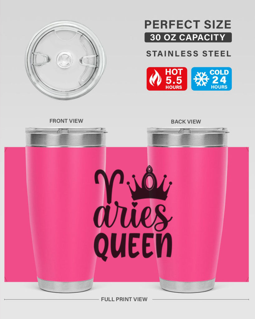 Aries queen 118#- zodiac- Tumbler
