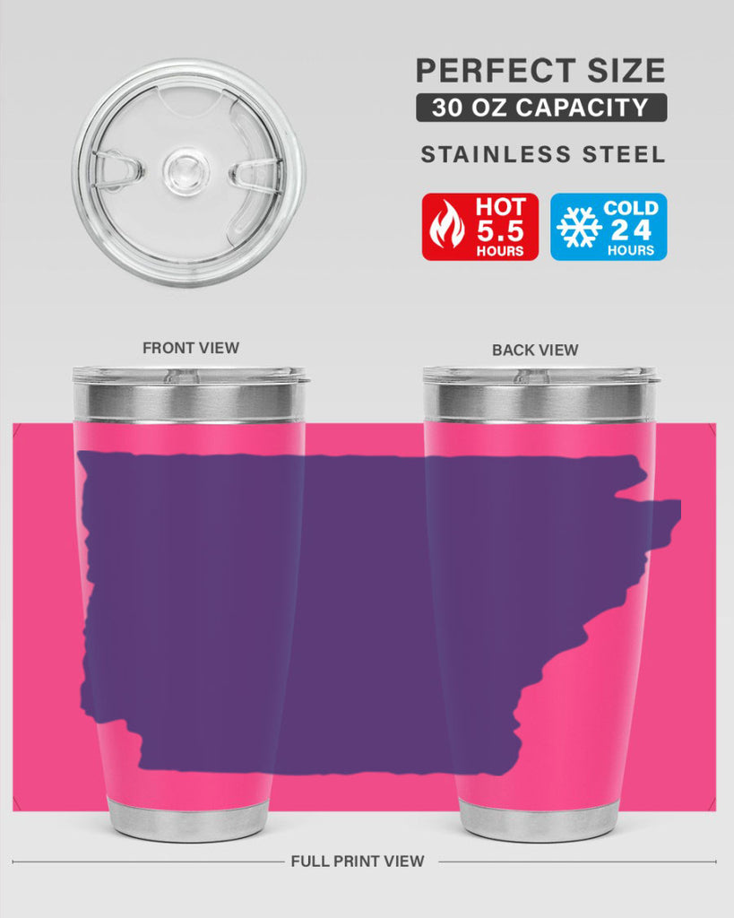 Arkansas 47#- stateflags- Tumbler