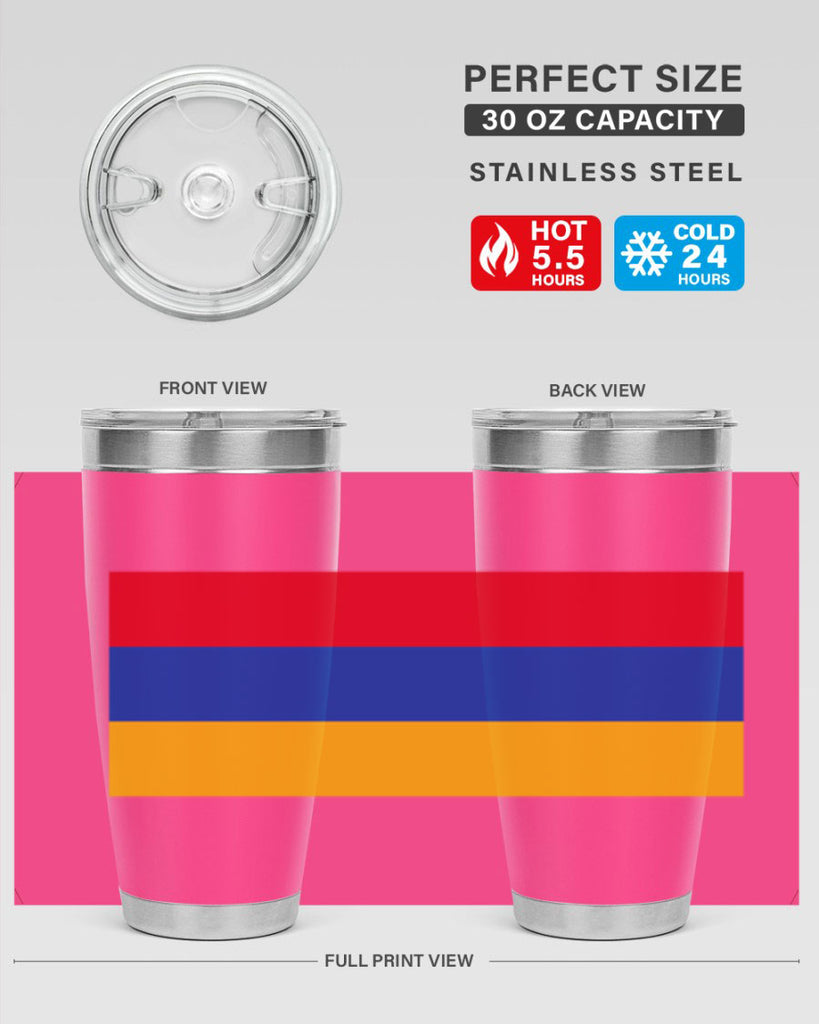 Armenia 190#- world flags- Tumbler