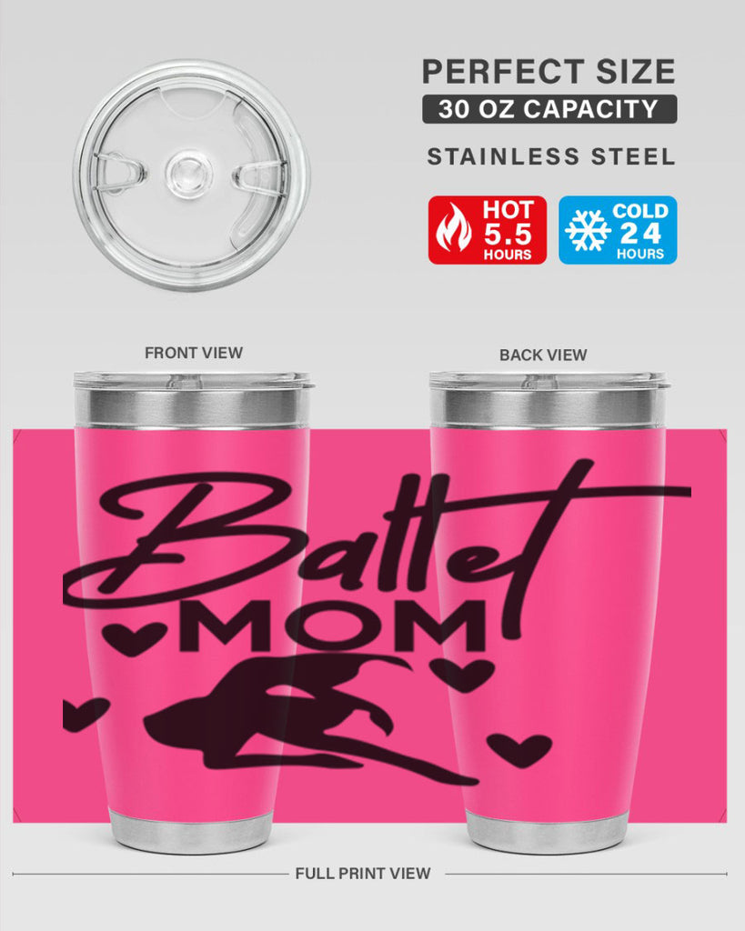 Ballet Mom 10#- ballet- Tumbler