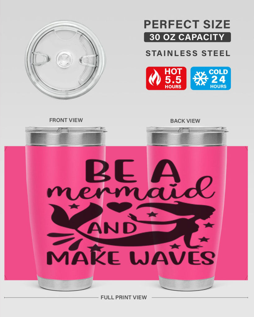 Be a mermaid and make 54#- mermaid- Tumbler