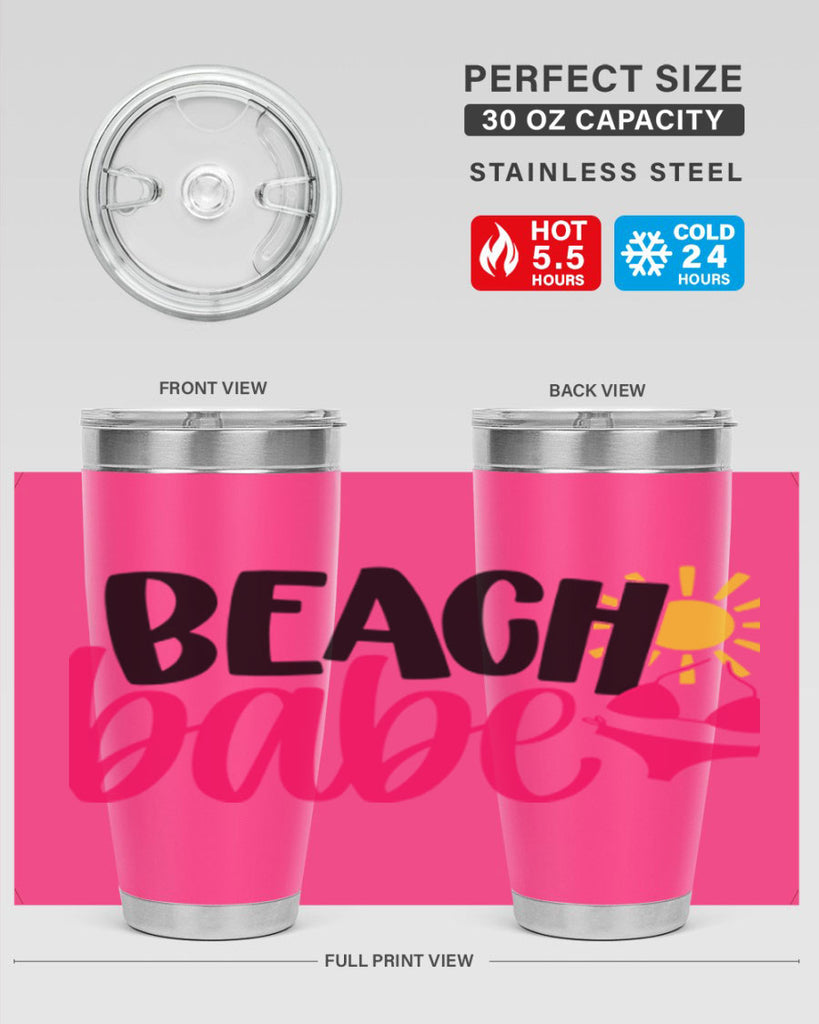 Beach Babe Style 52#- summer- Tumbler