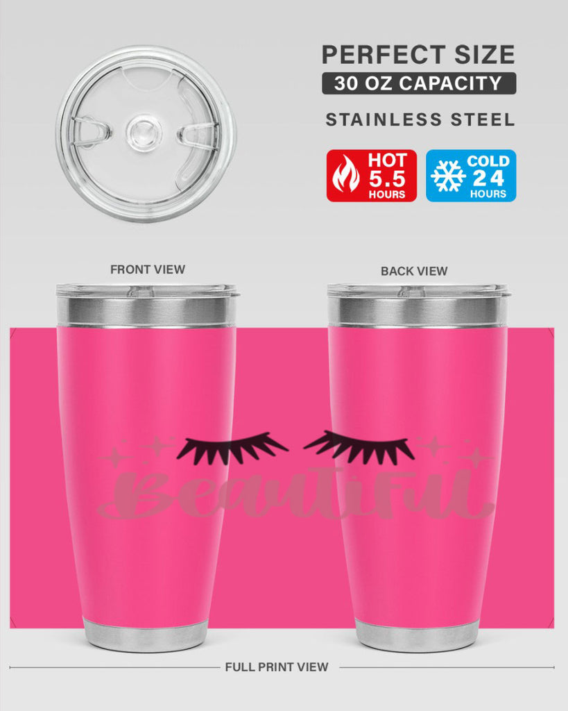 Beautiful Style 140#- make up- Tumbler