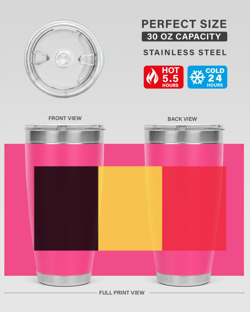 Belgium 181#- world flags- Tumbler