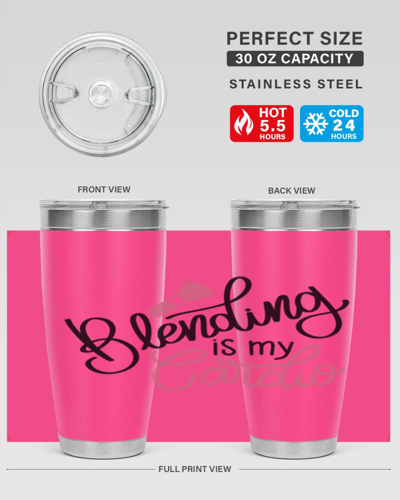 Blending is my Cardio Style 129#- make up- Tumbler
