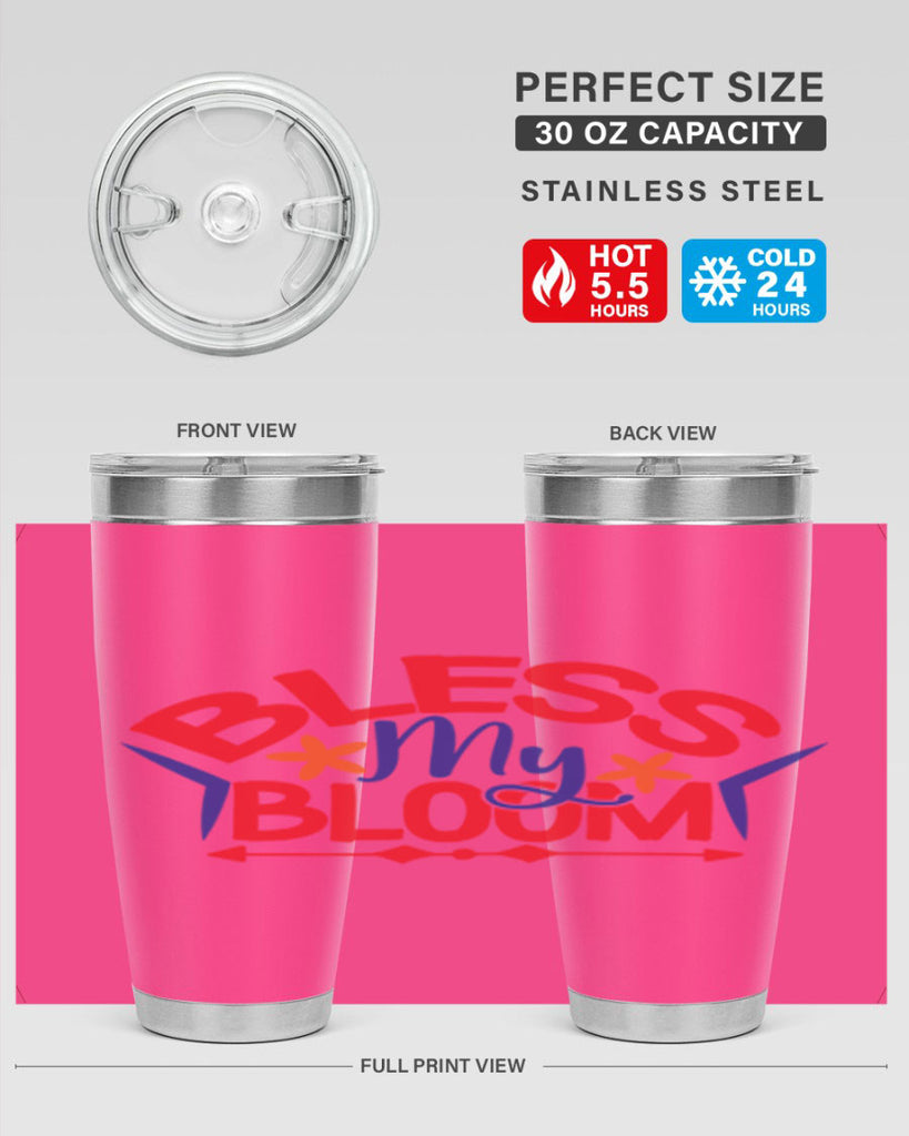 Bless My Bloom 38#- spring- Tumbler