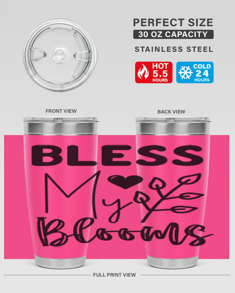 Bless My Blooms 44#- spring- Tumbler