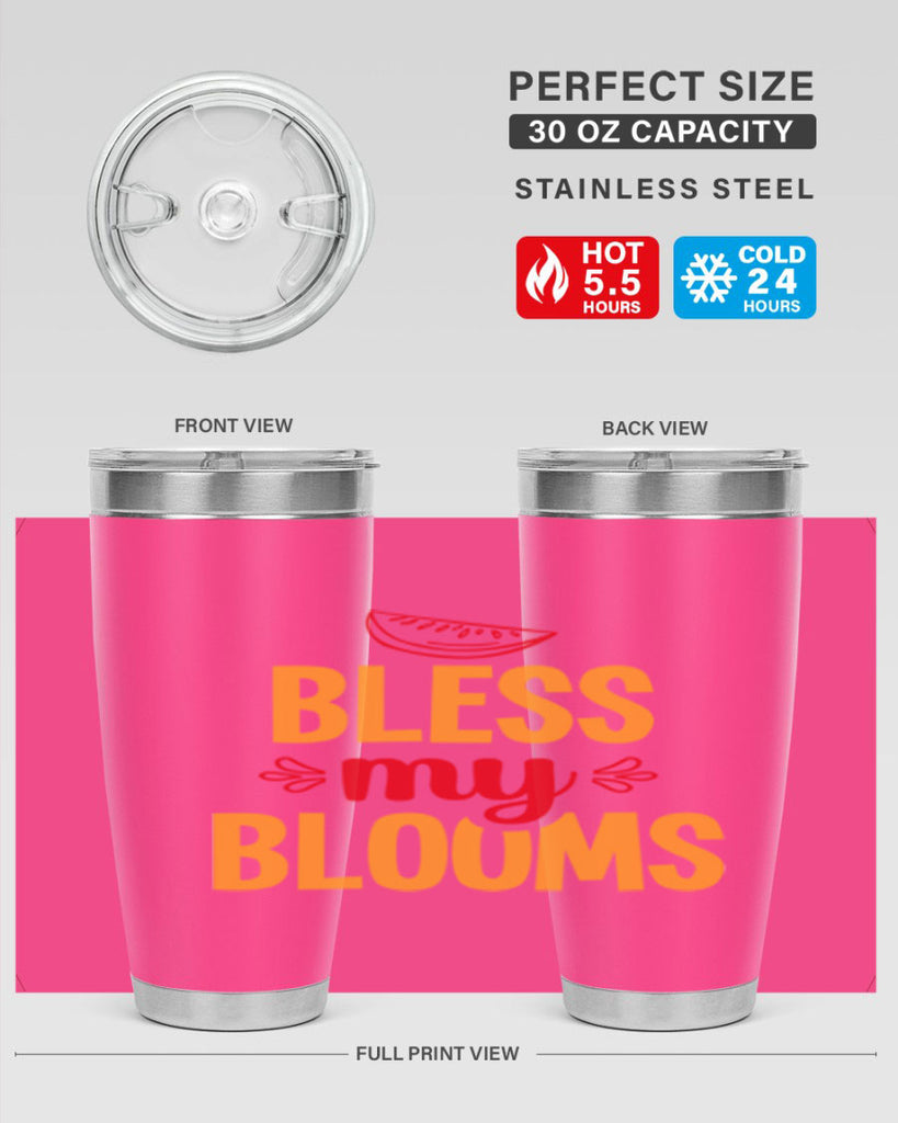 Bless my blooms 41#- spring- Tumbler